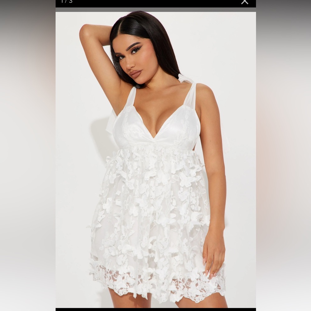 Baby doll butterfly dress